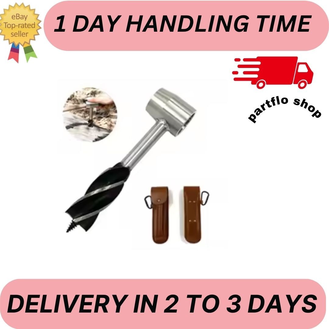 Auger Wrench Outdoor Survival Hand Drill Survival Gear Tool Sports Jungle Crafts