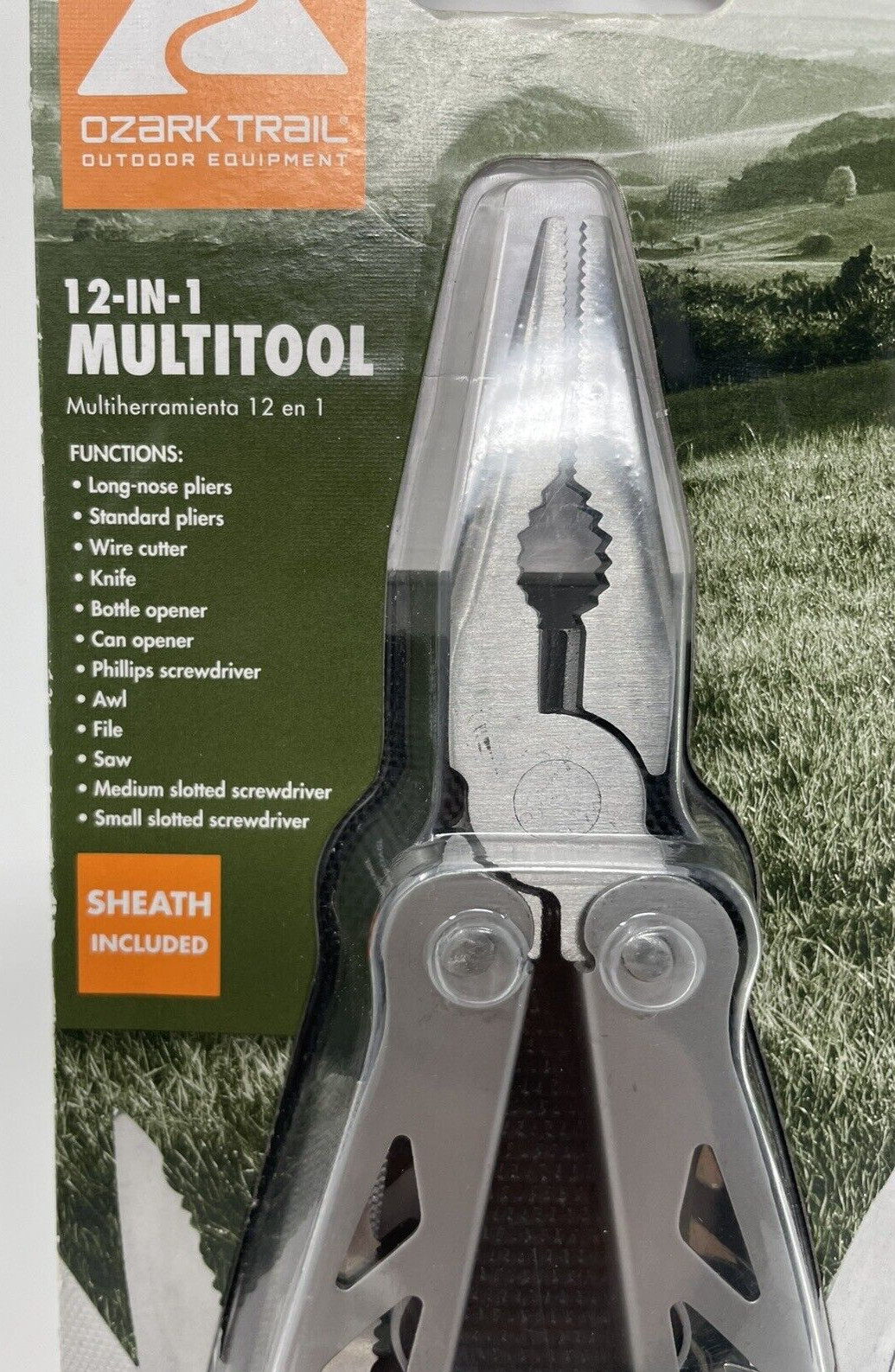 Ozark Trail Outdoor Equipment 12 in 1 Multitool Sheath Included