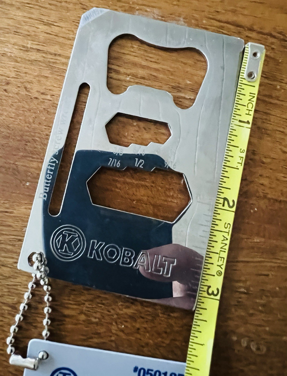 Kobalt 7 In 1 Stainless Steel Multipurpose Tool Keychain