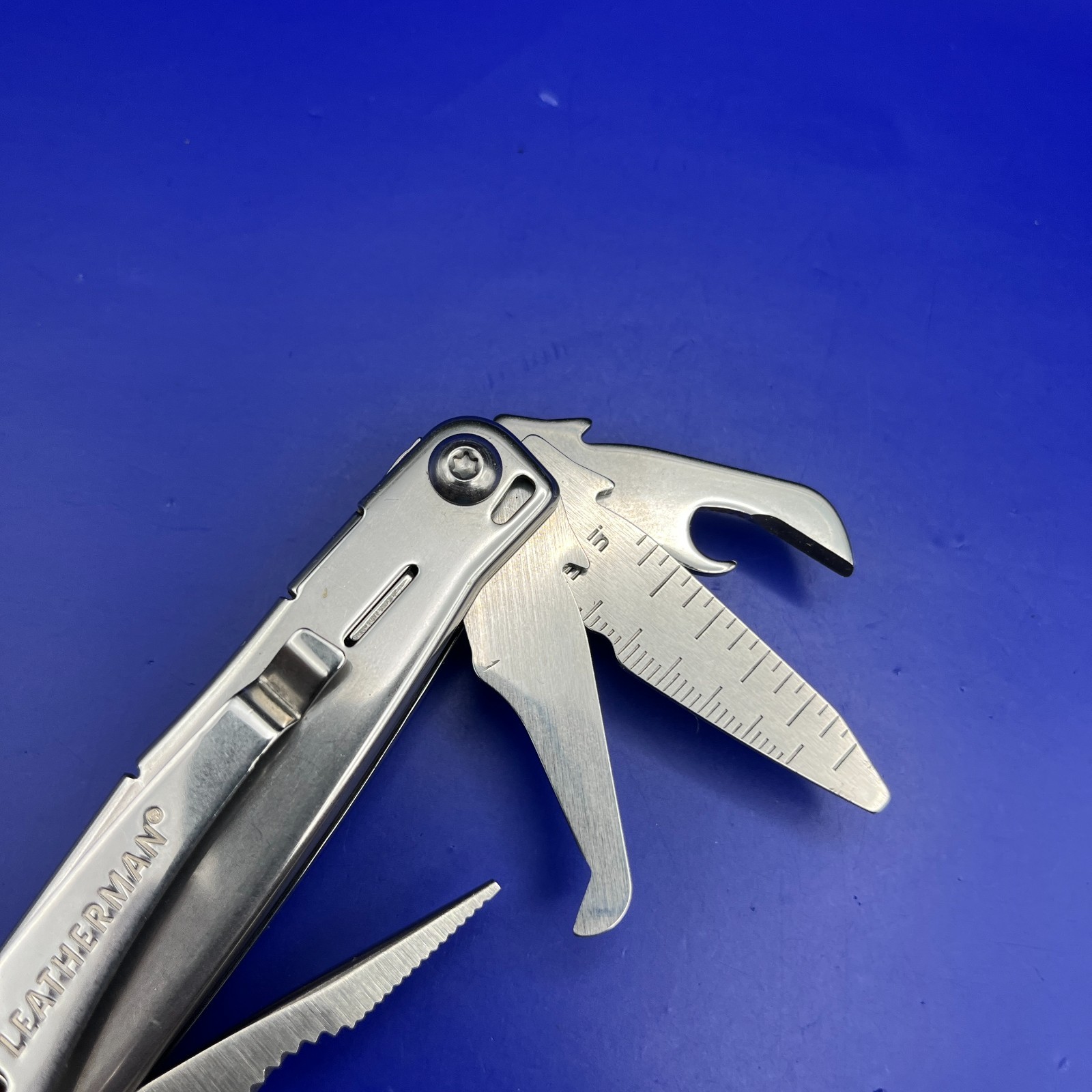 Leatherman Stainless Steel Wingman Multi Tool Scissors Knife Plier