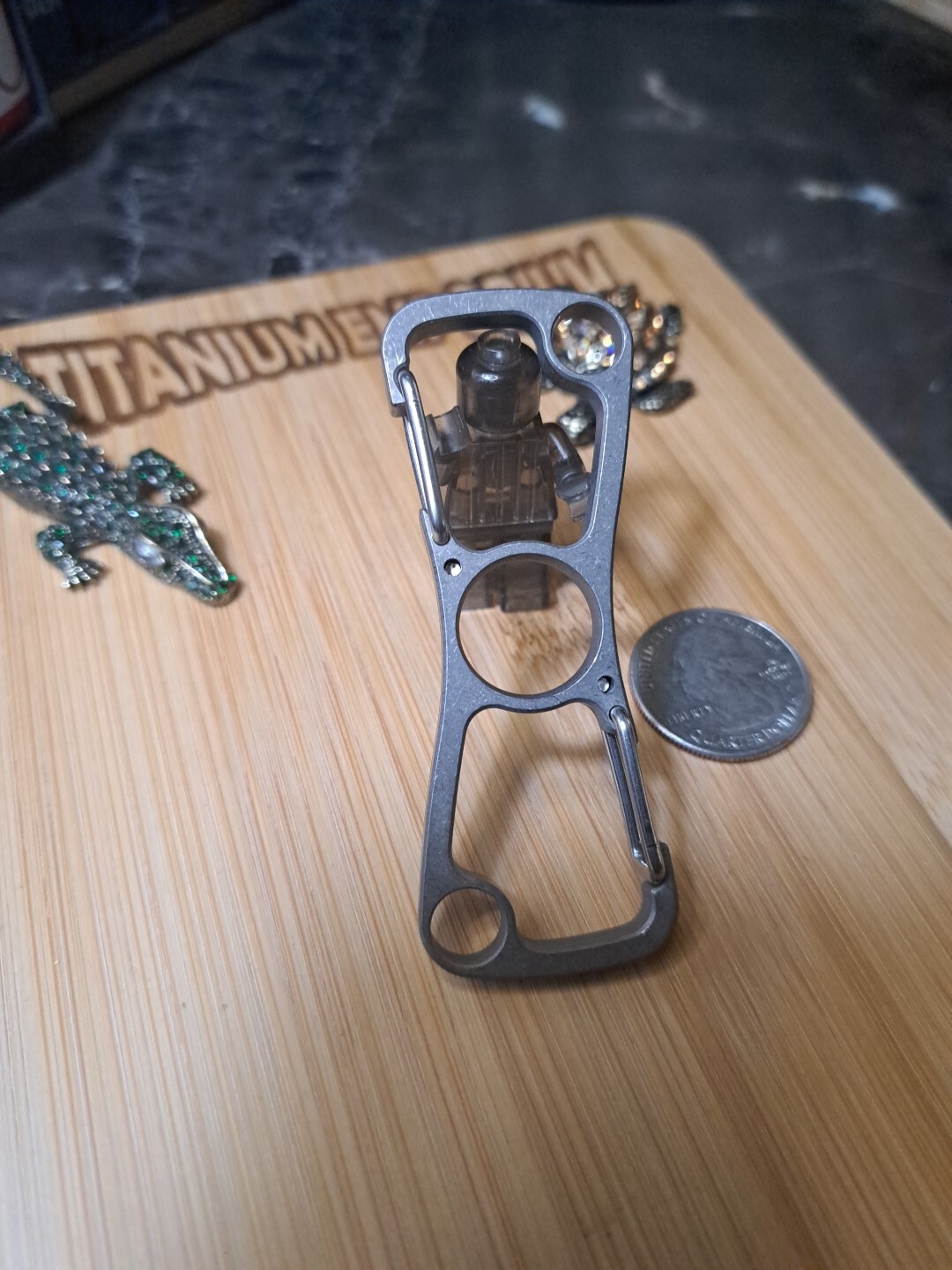 EDC Dual Titanium Carabiner