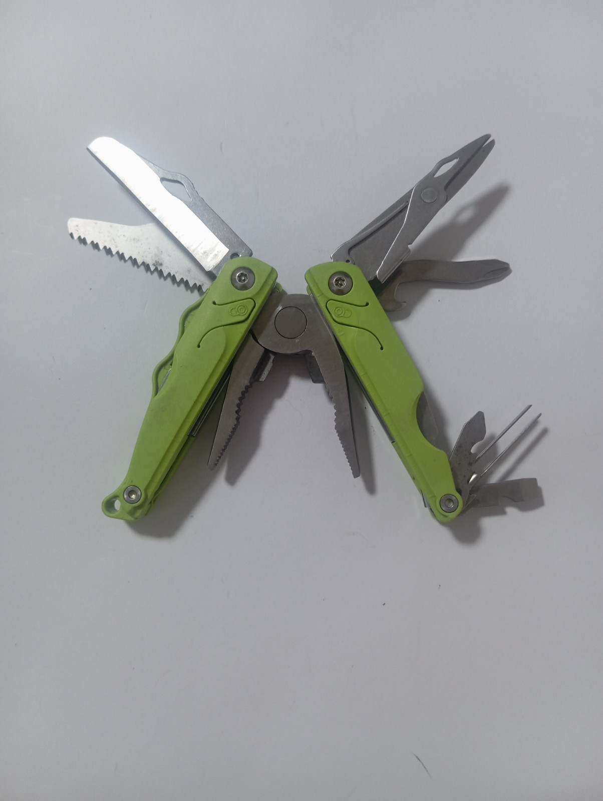 🔥🔥🔥 Leatherman Leap Green Multi Tool Retired Very Rare