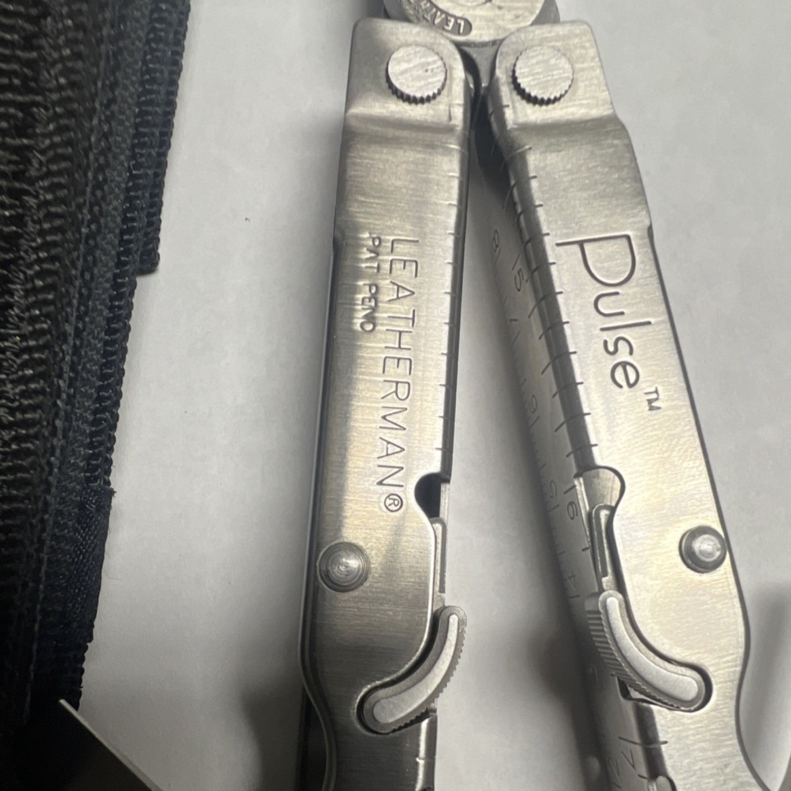 Leatherman Vintage *Retired* Pulse Multi-Tool, Stainless Steel, Nylon Sheath