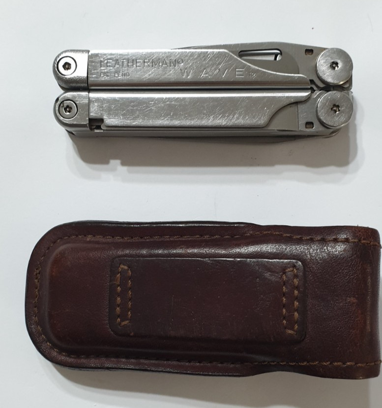 🔥🔥🔥 Leatherman 2000 Wave OG Original Gen1 Leather Sheath Multi Tool Pat Pend