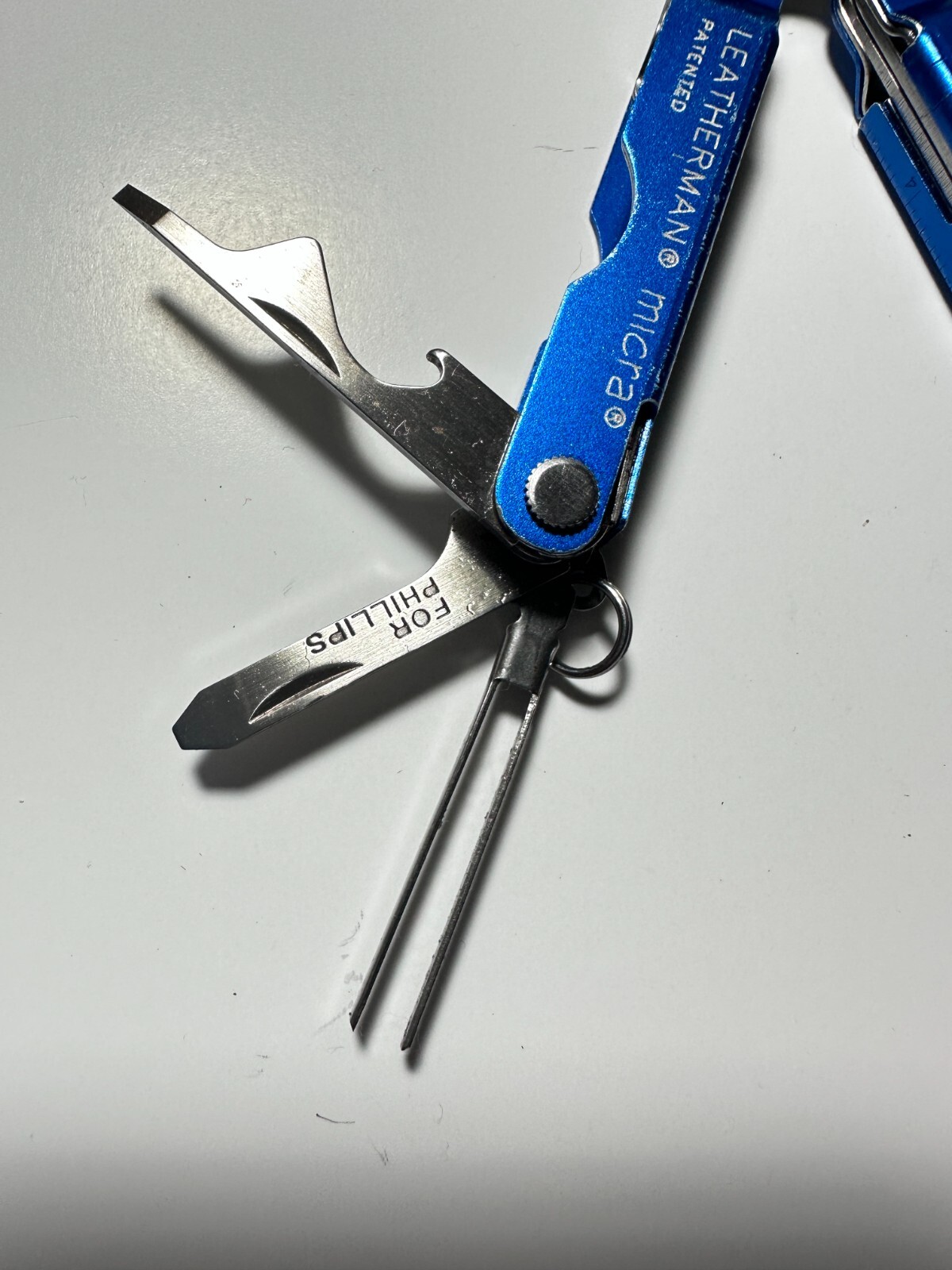 Leatherman MICRA Blue SEATTLE SEAHAWKS 2006 Super Bowl Potelco Multi Tool Knife