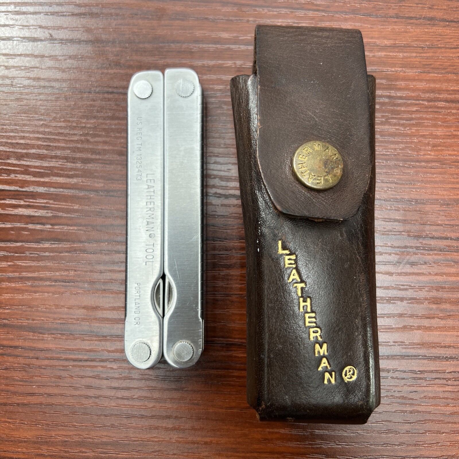Original Vintage Leatherman Tool US REG TM 1325473 Multi-Tool W/Sheath