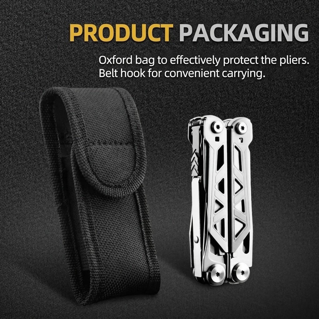 28-in-1 Multi Tool Pliers Stainless Steel Screwdriver EDC Camping Survival