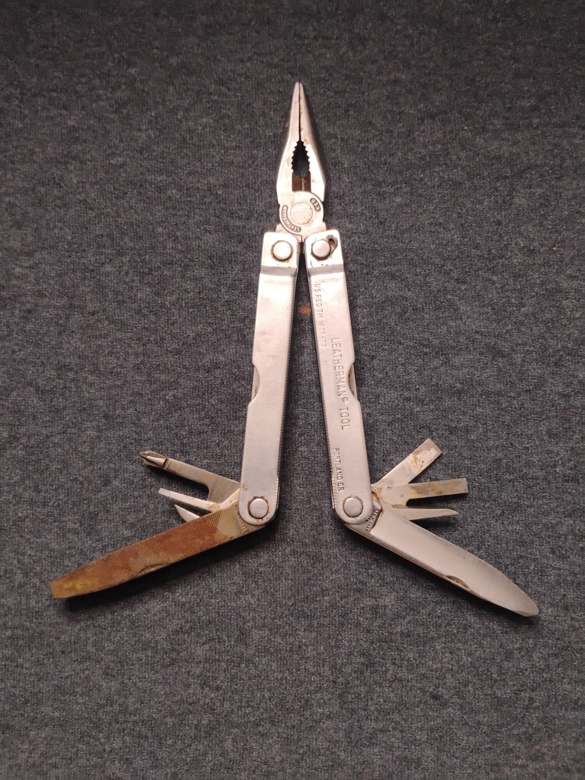 VINTAGE 1996 LEATHERMAN USA PST MULTI-TOOL LONG NOSE PLIERS
