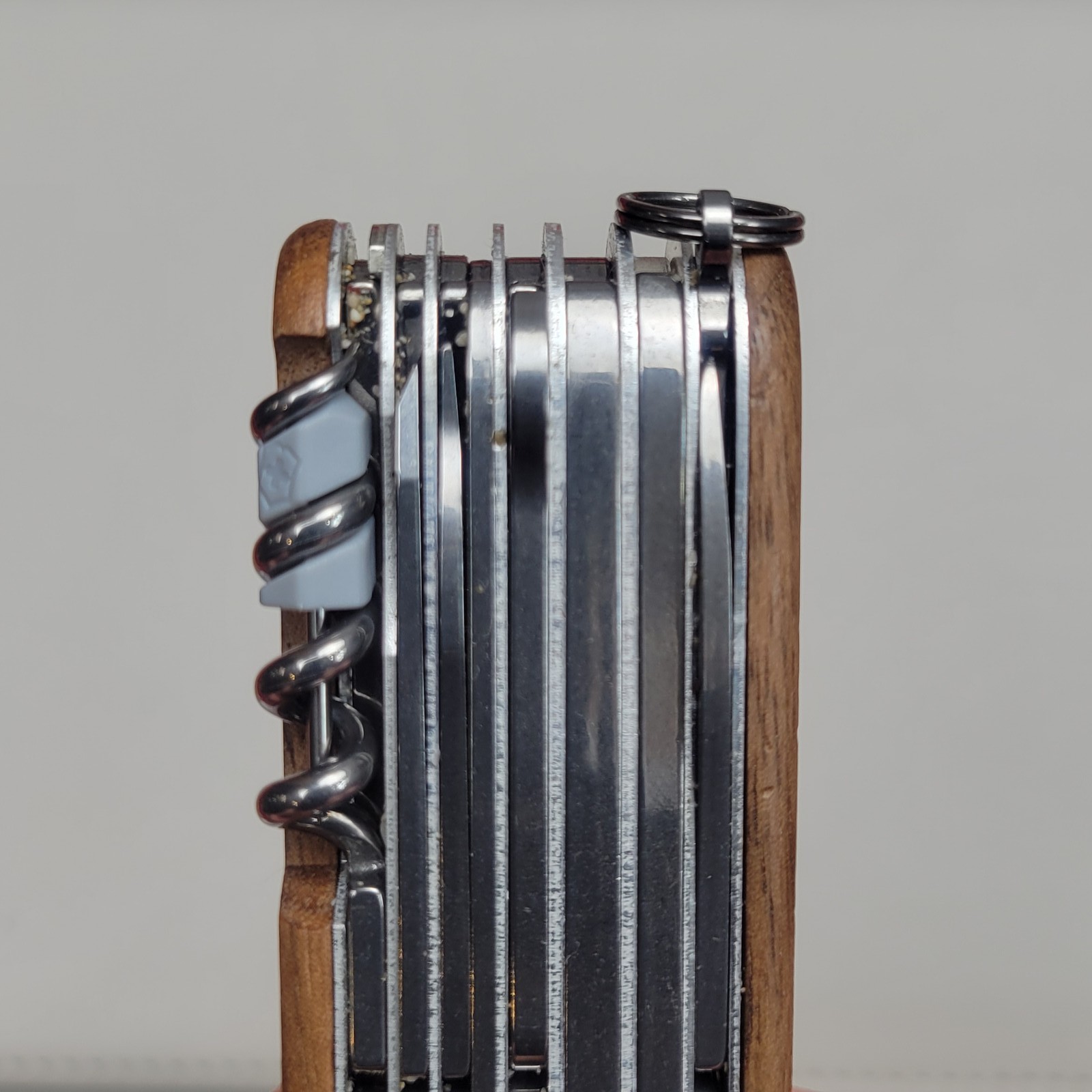 Victorinox SwissChamp Walnut Wood Swiss Army Multi-Tool Pocket Knife