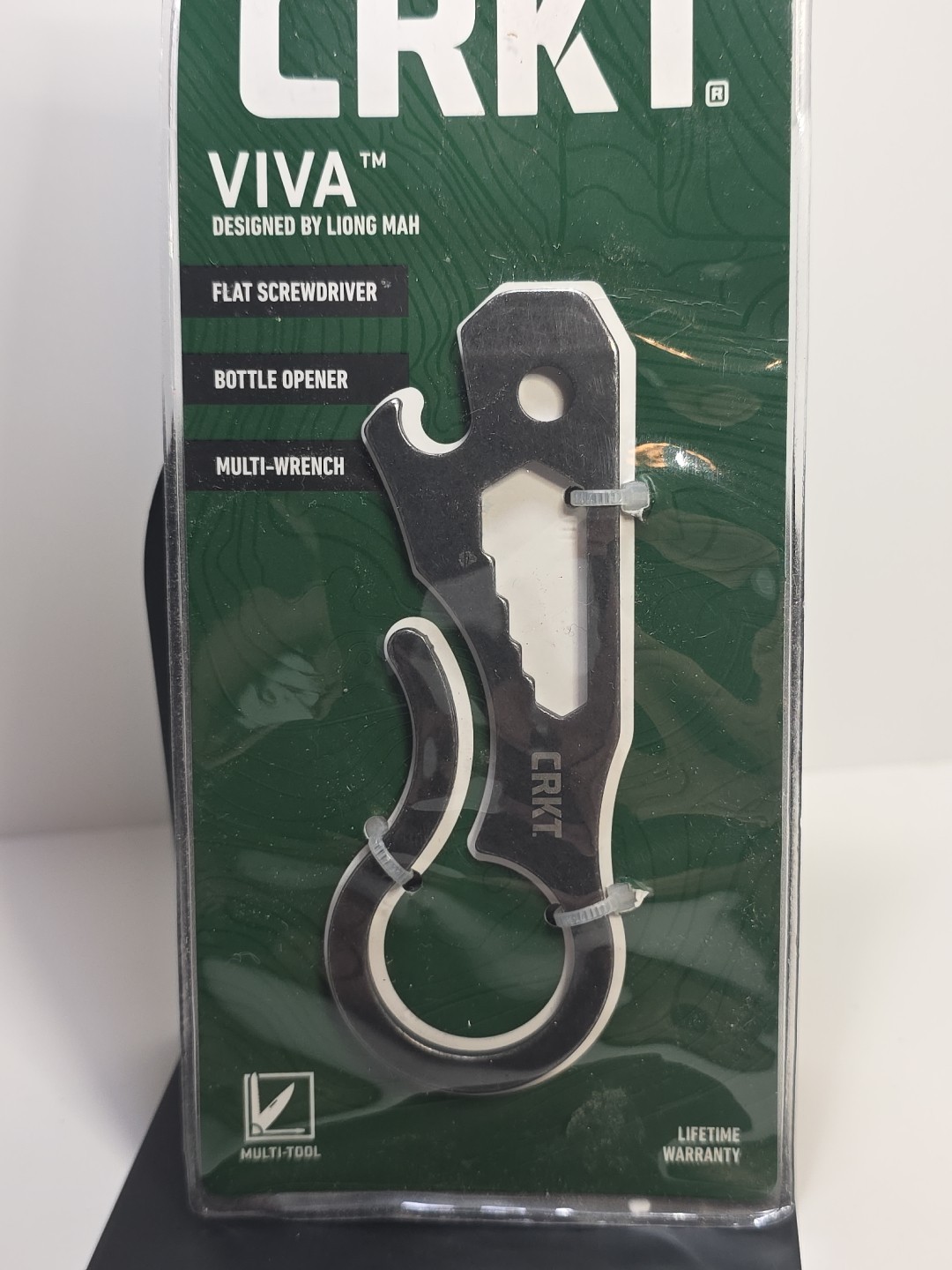 New CRKT VIVA Multi Tool Flat Screwdriver Bottle Opener Multi Wrench