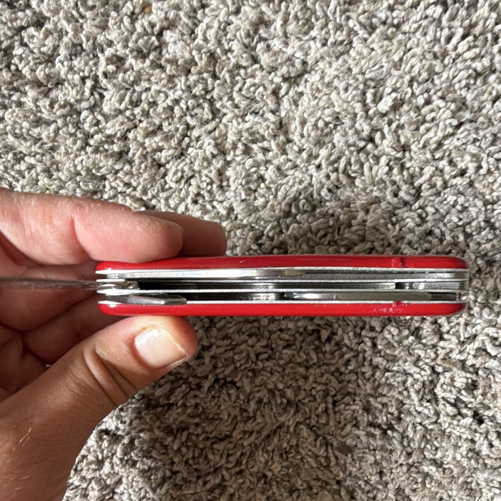 Bryant Red 5-Tool Multi-Tool Pocket Knife Corkscrew 2.5in Blade 3.5in