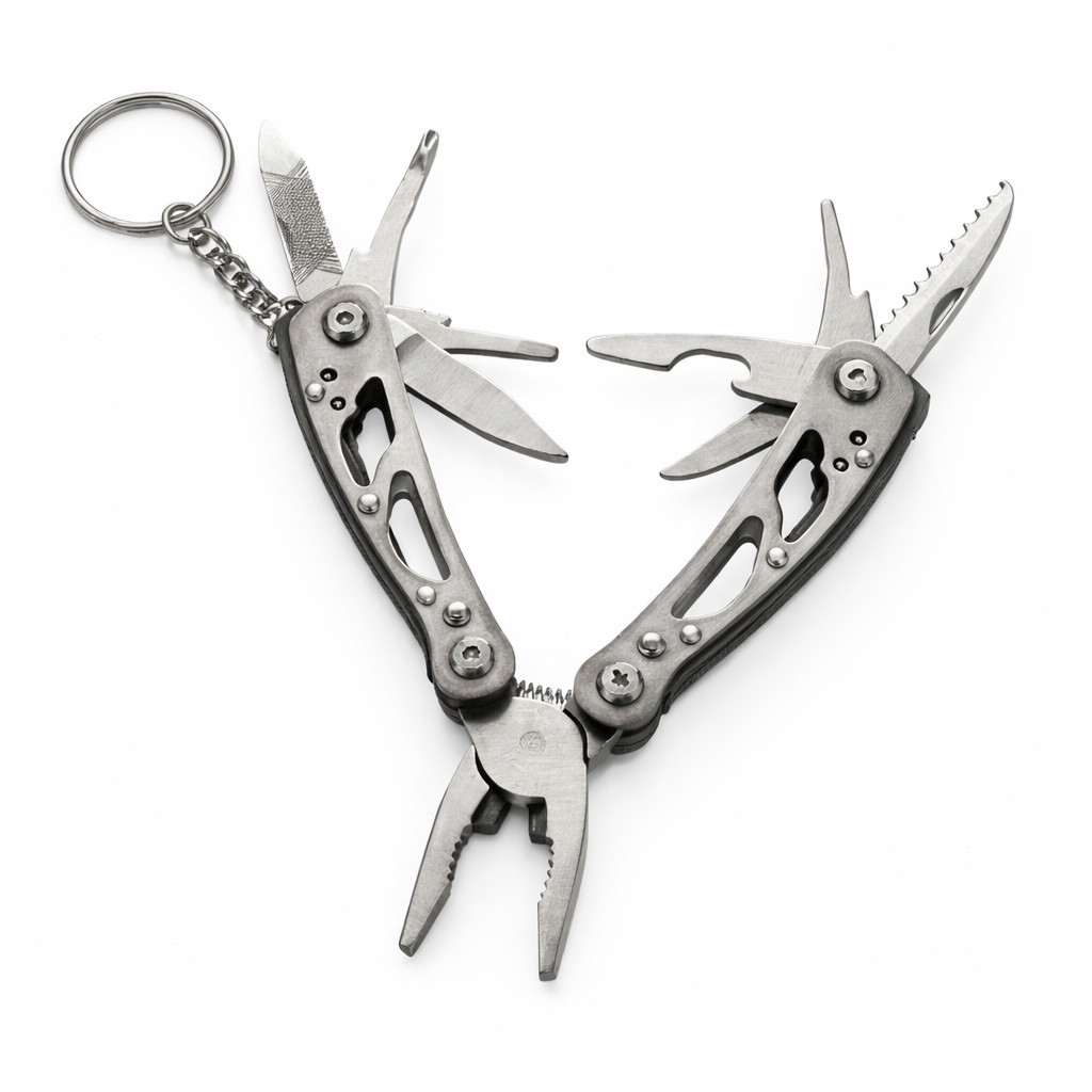 Multitool Stainless Steel 10 in 1 – Folding Pliers Pocket Knife Outdoor Camping Tool
