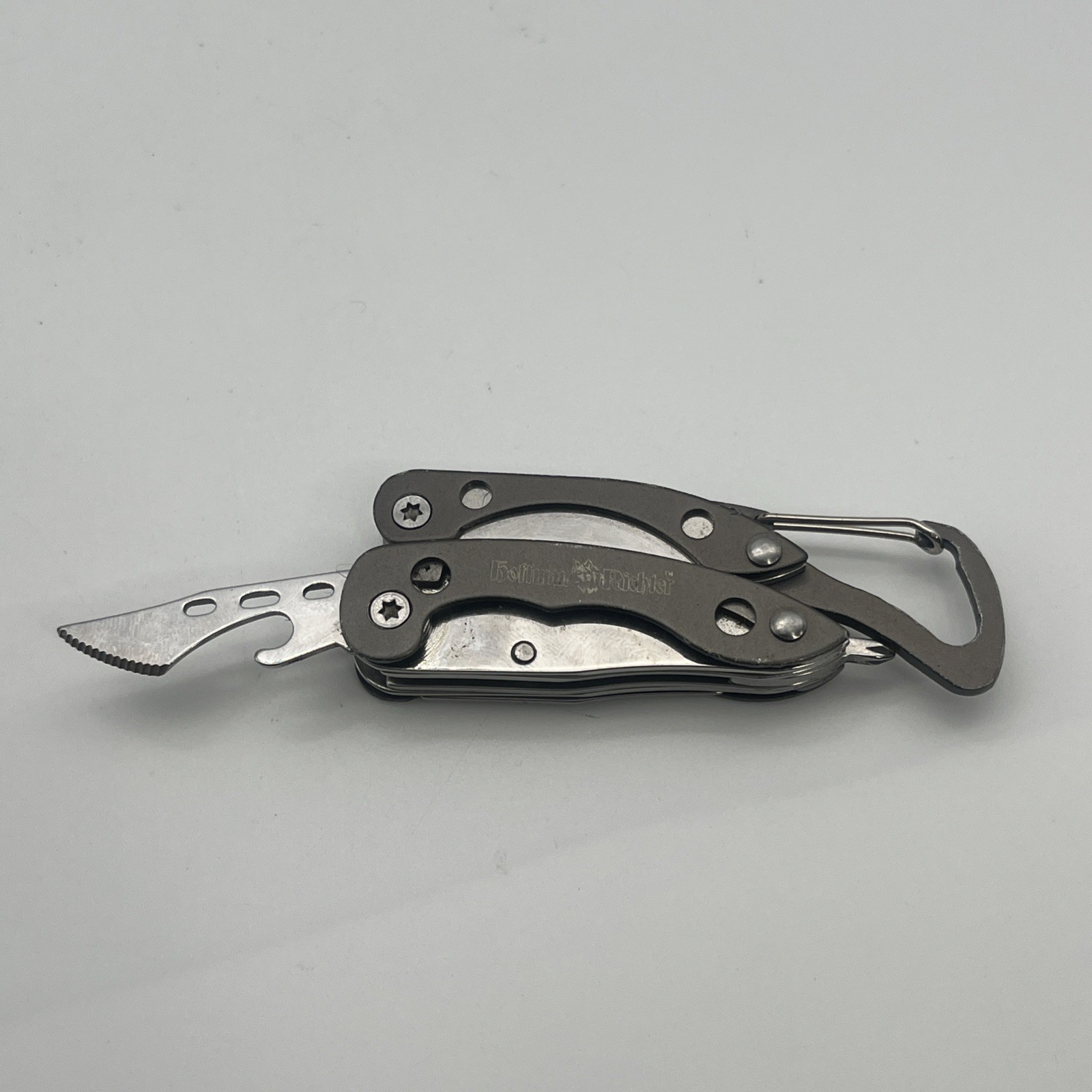 Hoffman Richter Mini Multitool Knife Bottle Phillips Serrated Plier