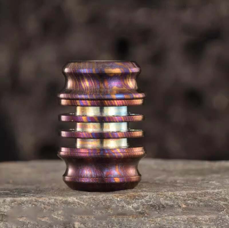 TC4 Damascus Lanyard Bead Paracord Necklace Pendant Bracelet Making