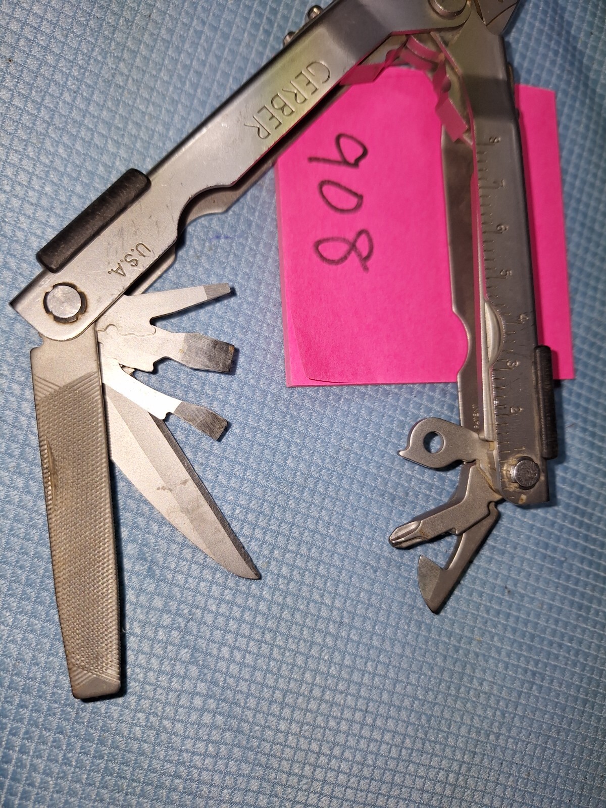 1 SILVER GERBER 600 U.S.A. Multi Tool NICE lot 908