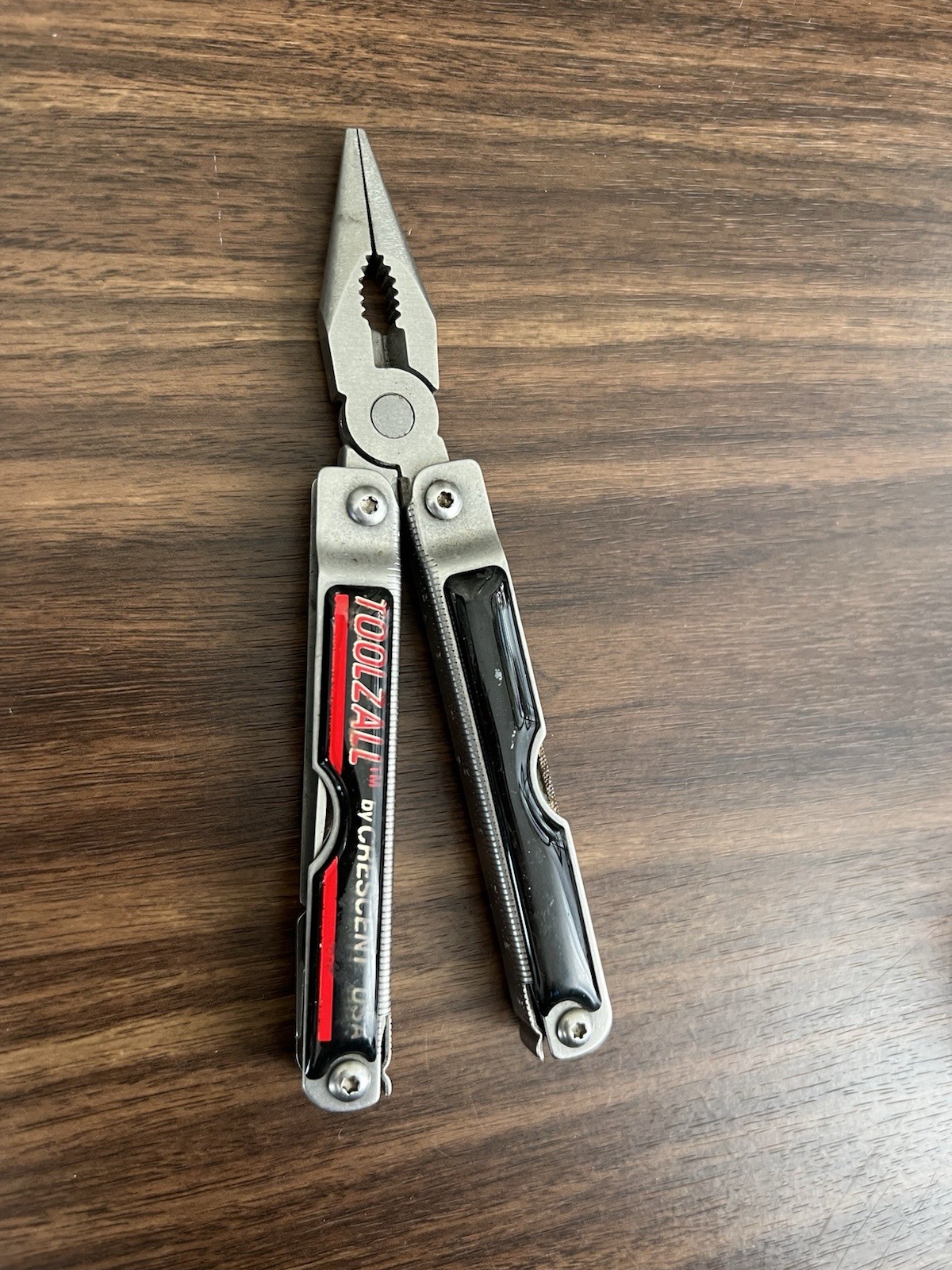Crescent ToolZall Multi-Tool USA Needle Nose Pliers Fair *Needs Restoration