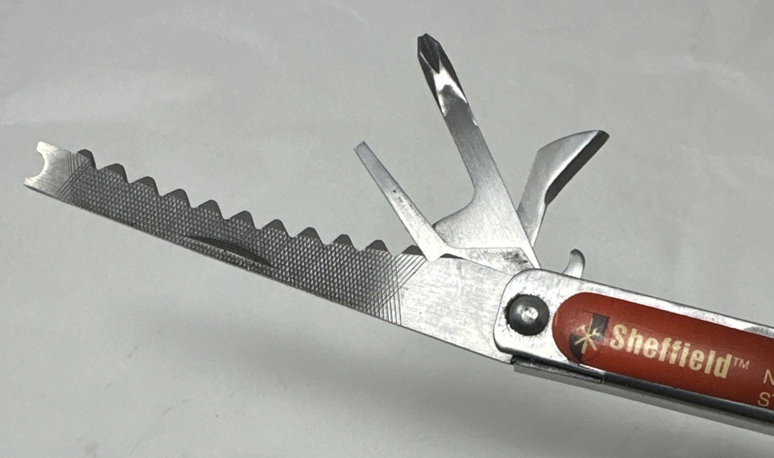 Sheffield Stainless Steel Multi Tool 1200E Never Used Solid