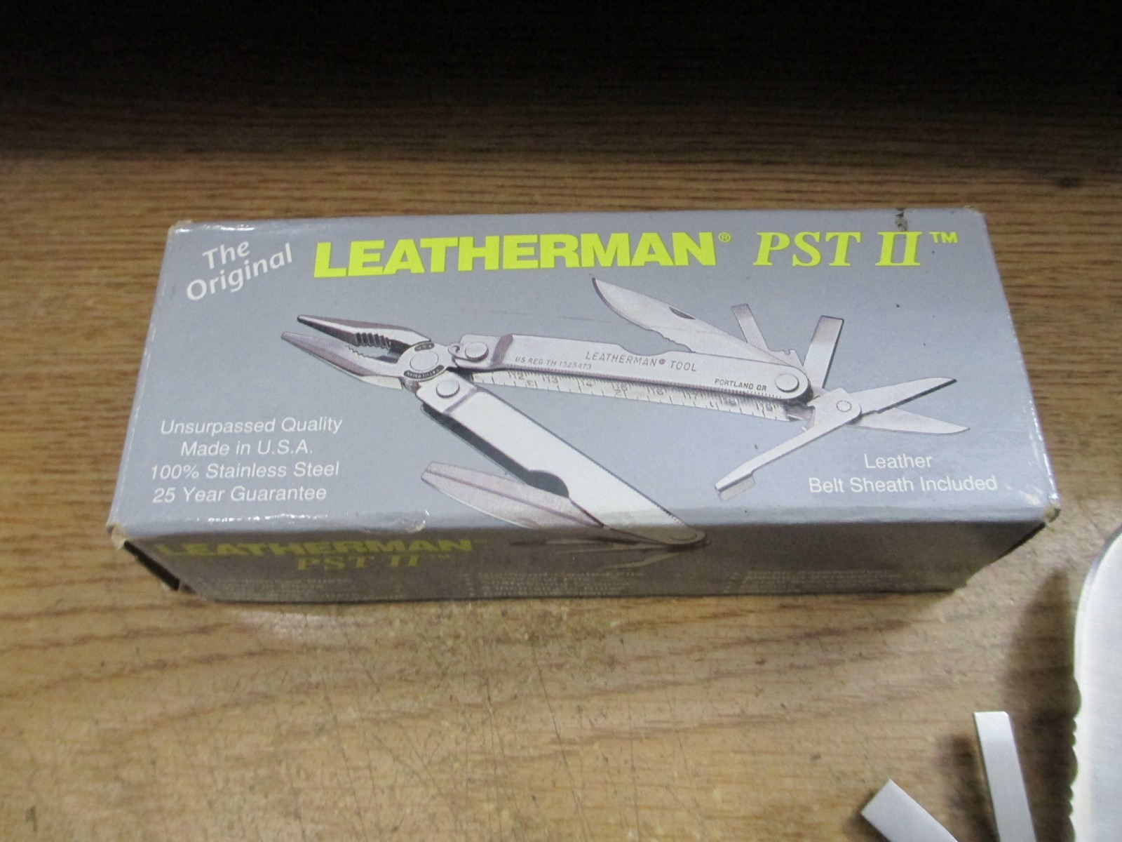 1998 LEATHERMAN PST II Multi-Tool, Instructions, Case & Box