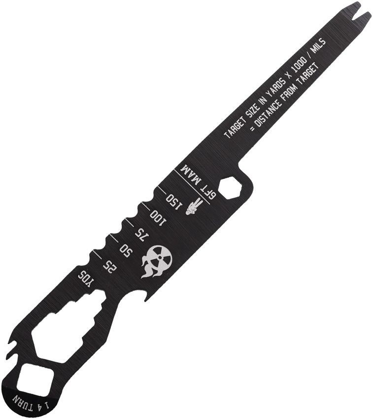 EDC Tool Co MP Field Tool Black Integrated Essentials Common Hex Sizes USA MADE