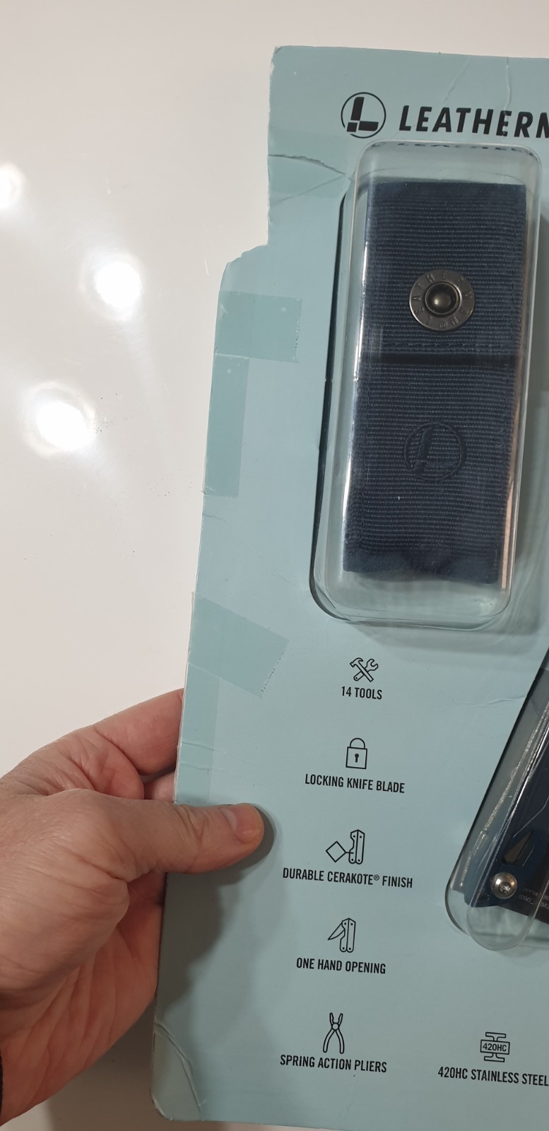 🔥 Leatherman Sidekick Collectable Rare Blue Color New In Blister Last One