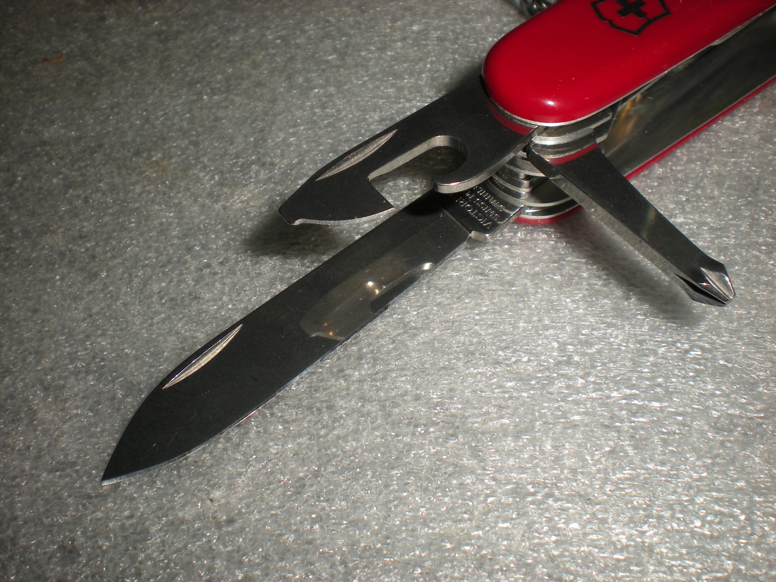OEM Victorinox Officier Suisse Red Swiss Made Army Knife Multi Tool Saw Scissors