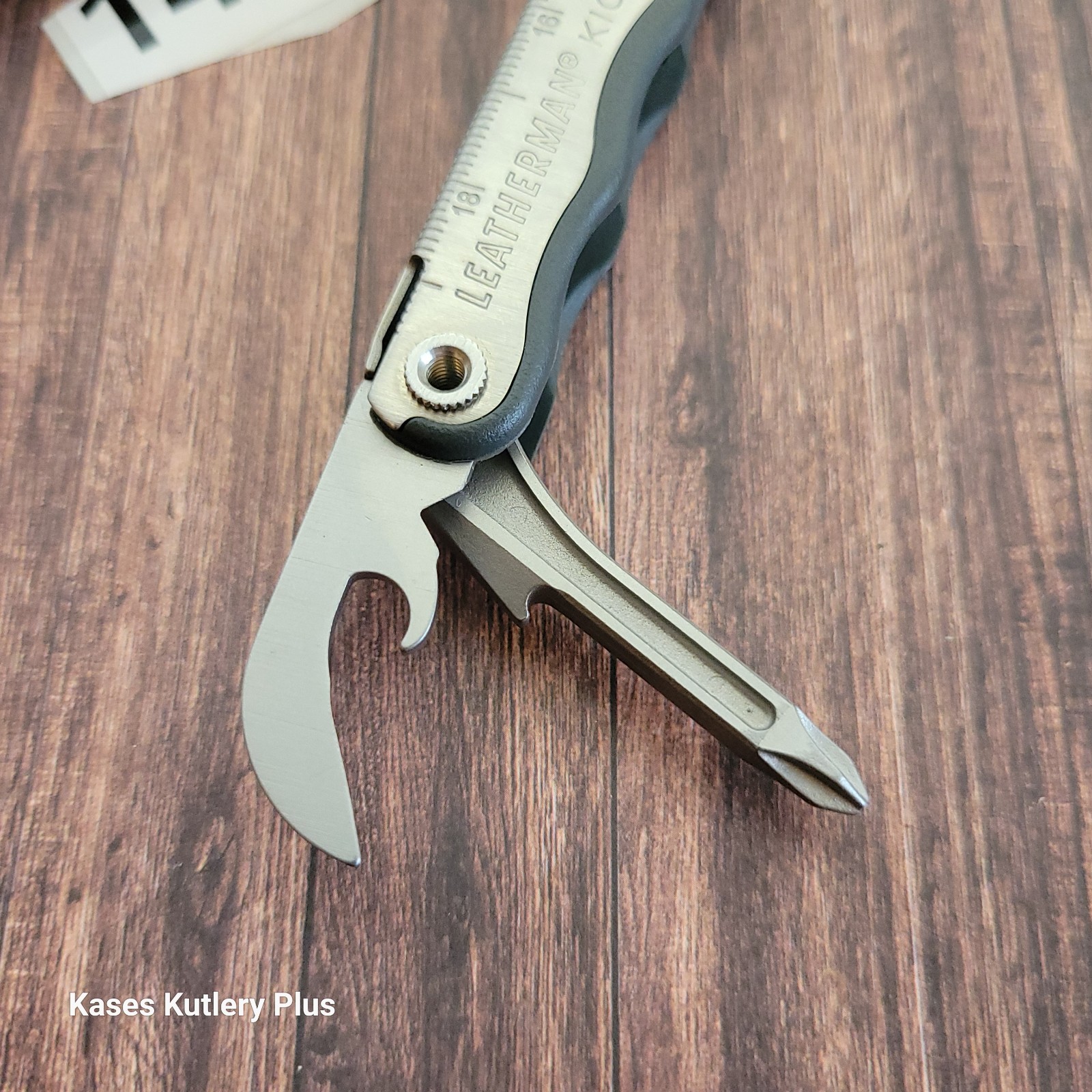 Leatherman Kick Folding Multi Tool Pliers Knife Screwdriver W/Sheath