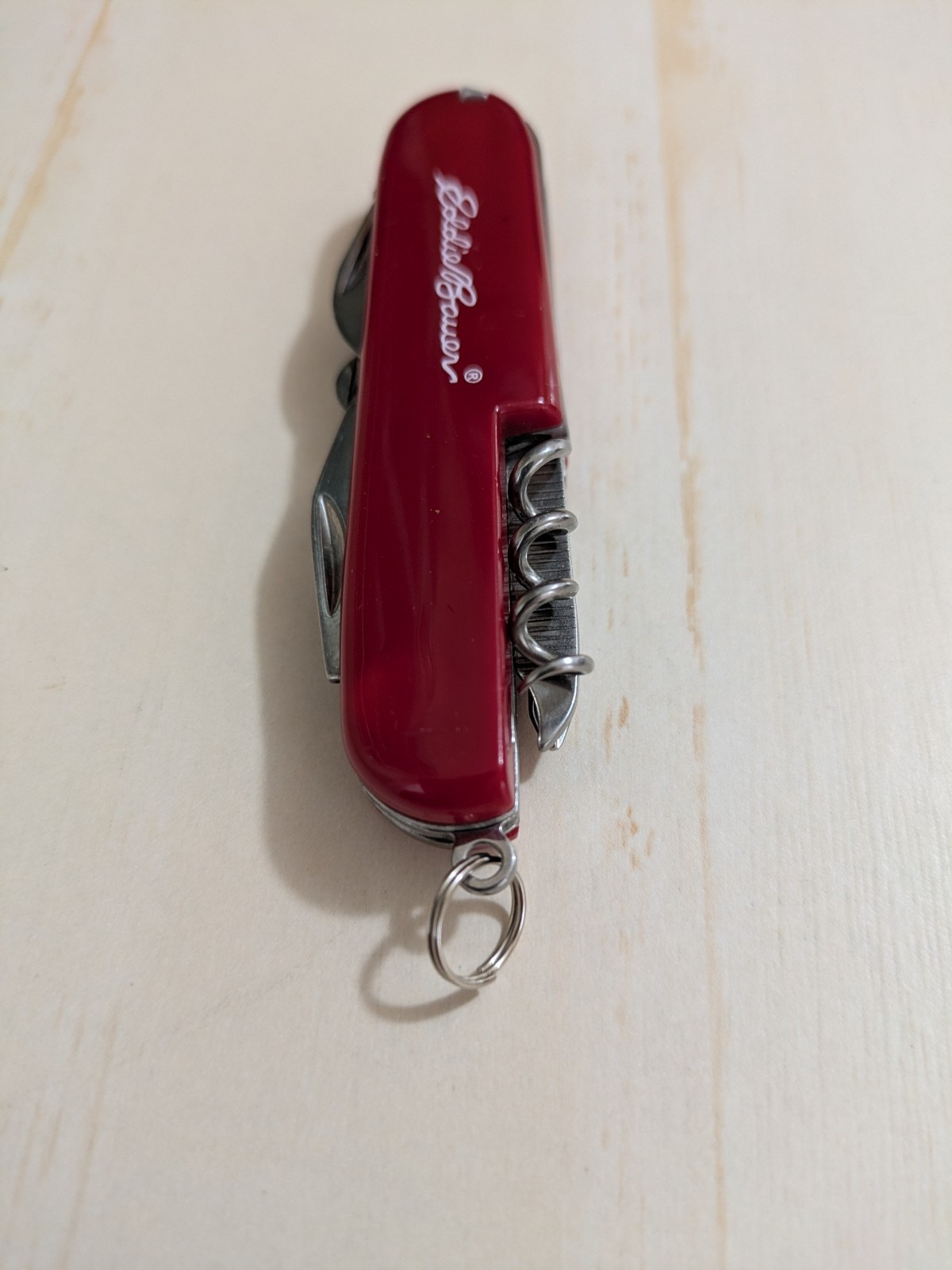 Swiss Army Knife Eddie Bauer Folding Pocket Knife. Multi Blades Tweezers Clean