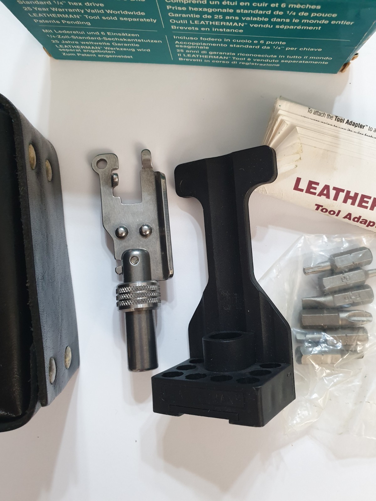 🔥 Leatherman Tool Adapter Bits Retired Set For OG Wave PST Super Tool New InBox