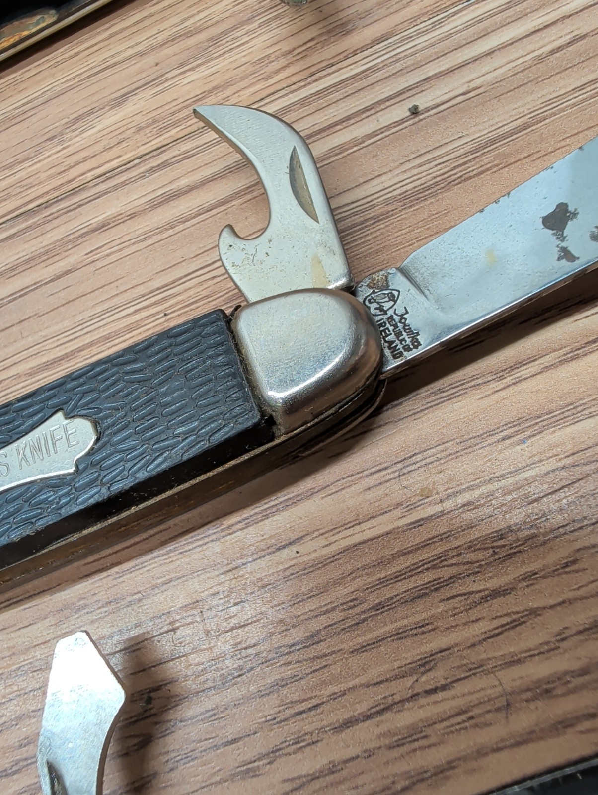 Vintage Stainless Steel Blade Pocket Survival Folding Multi-tool – Lot Of 9