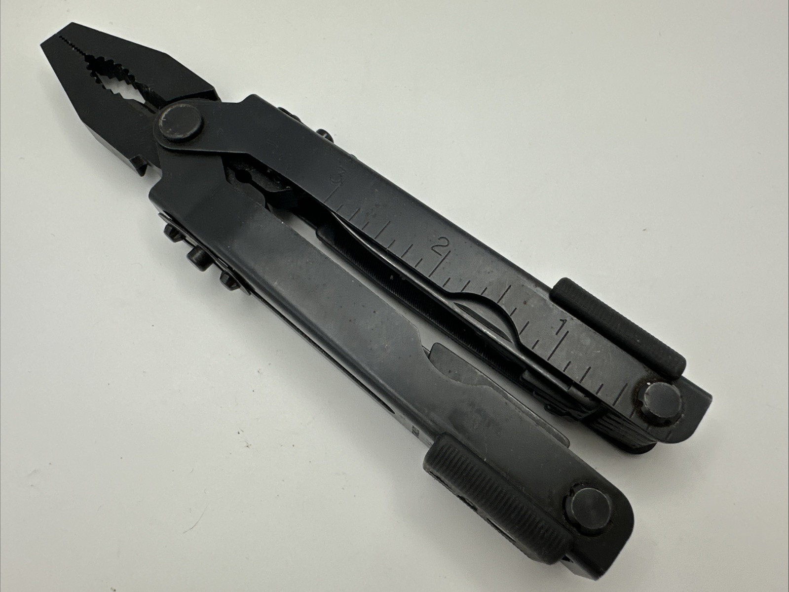Vintage Gerber Black 10-in-1 Multi Tool Stainless Black with Simonds File