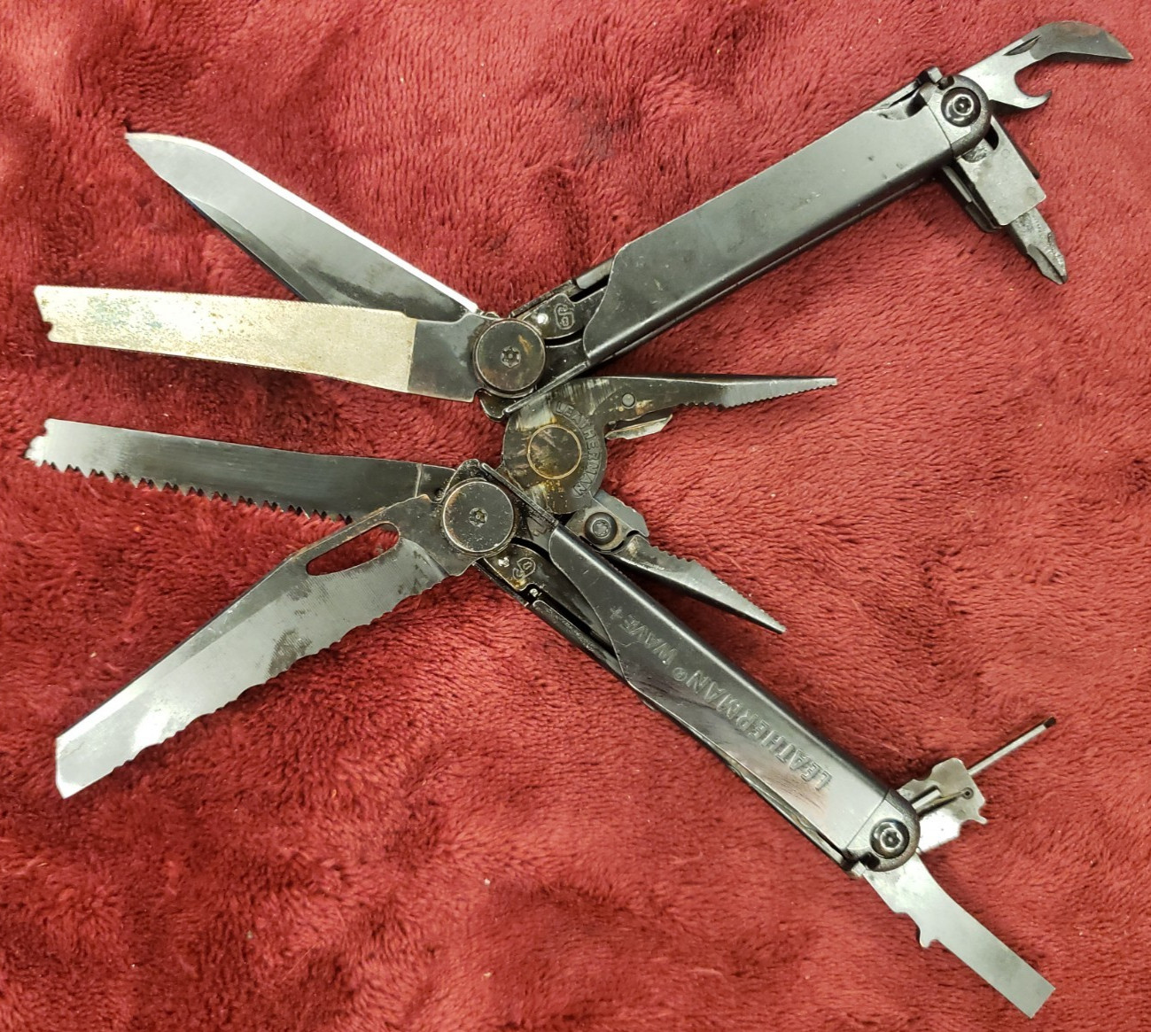 🔪 Leatherman Wave + Plus Multi-Tool Black