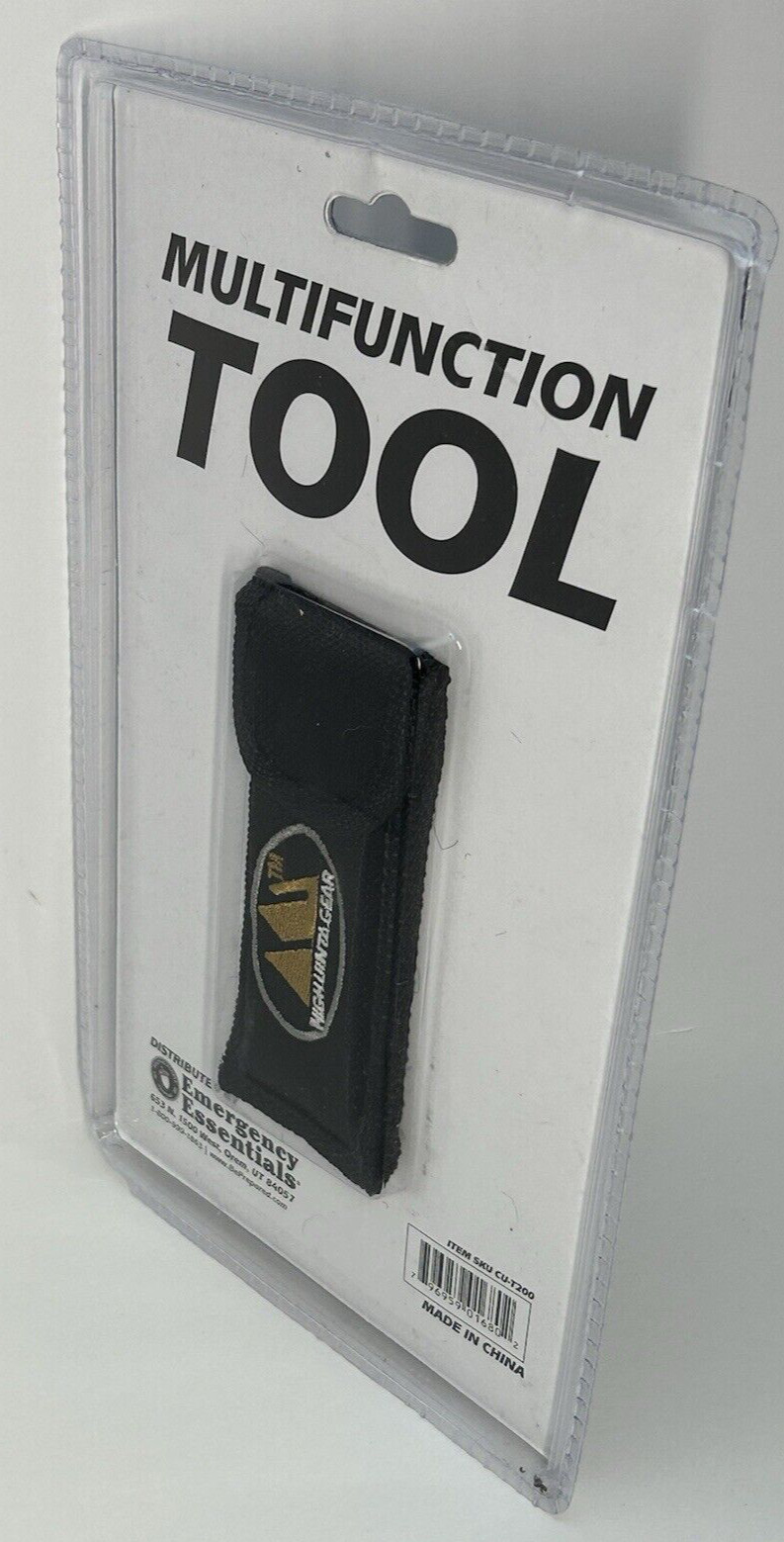Multifunction Tool w Storage Sheath High Uinta Gear 13 Functions n One Belt Loop