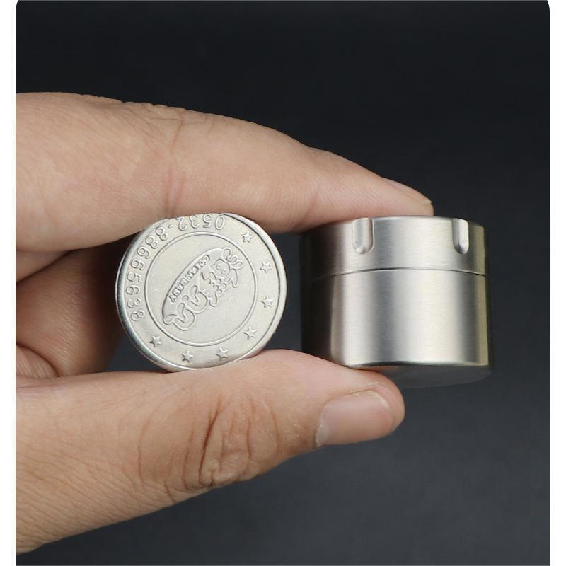 Titanium Pill Holder Case Container Jewelry Organizer Waterproof Tea Storage Box