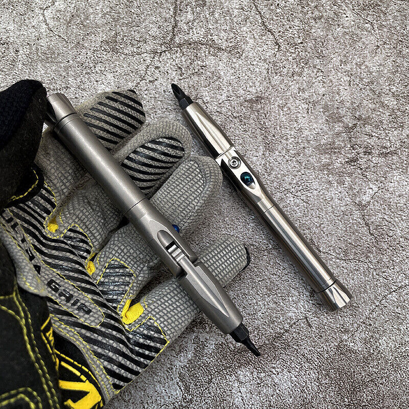 Titanium Folding Screwdriver: A Portable, Multi-functional EDC Tool Cross Bit