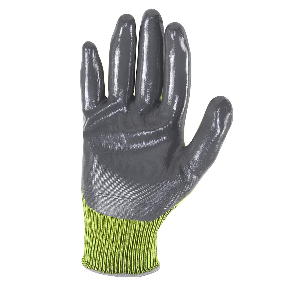 Wells Lamont 3 Pair Pack Men’s Nitrile Coated Grip Work Gloves, Medium 546MF,…