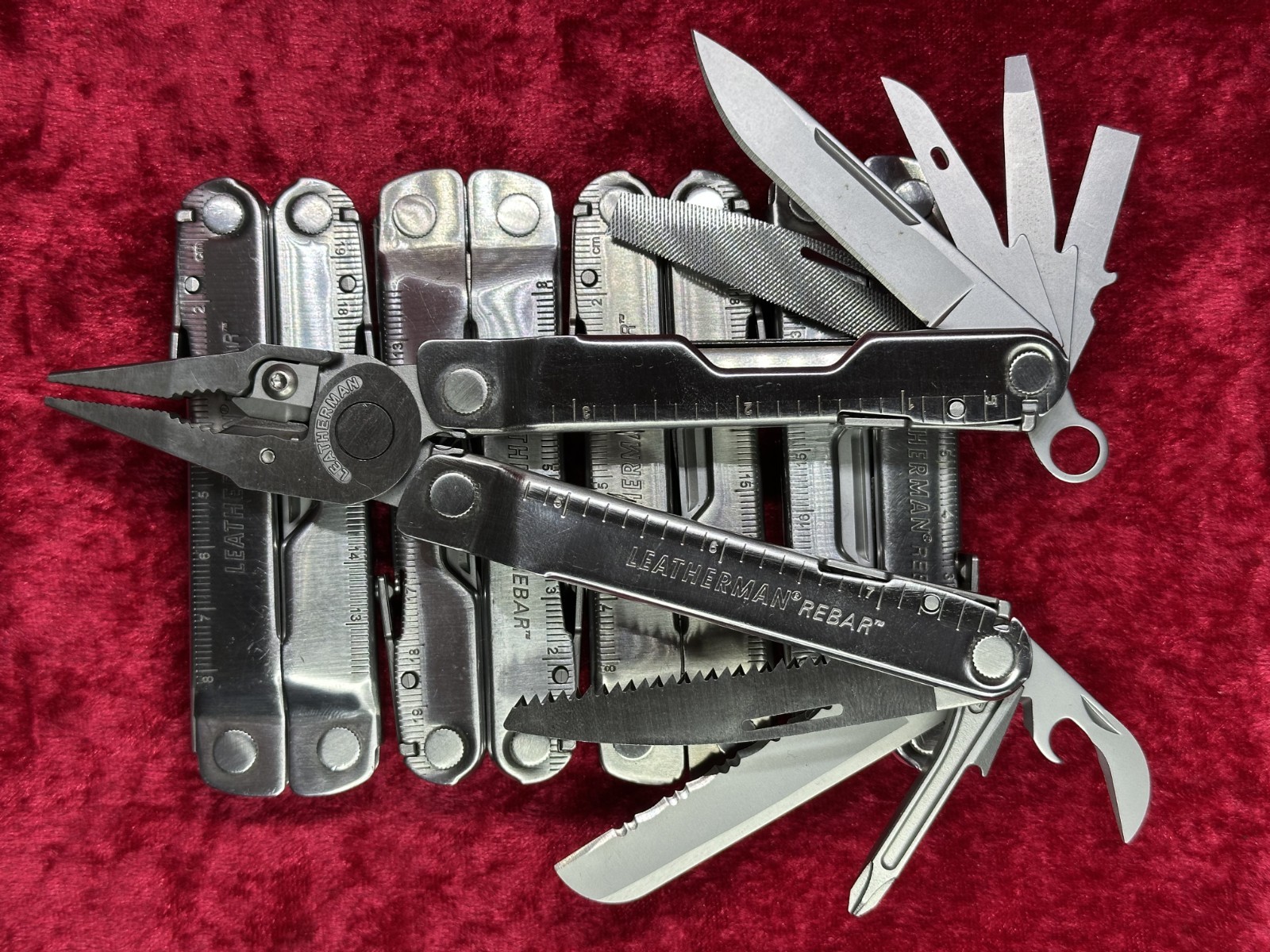 Leatherman Rebar Stainless Steel 12 Tool Multi-Tool Random Pick (366)