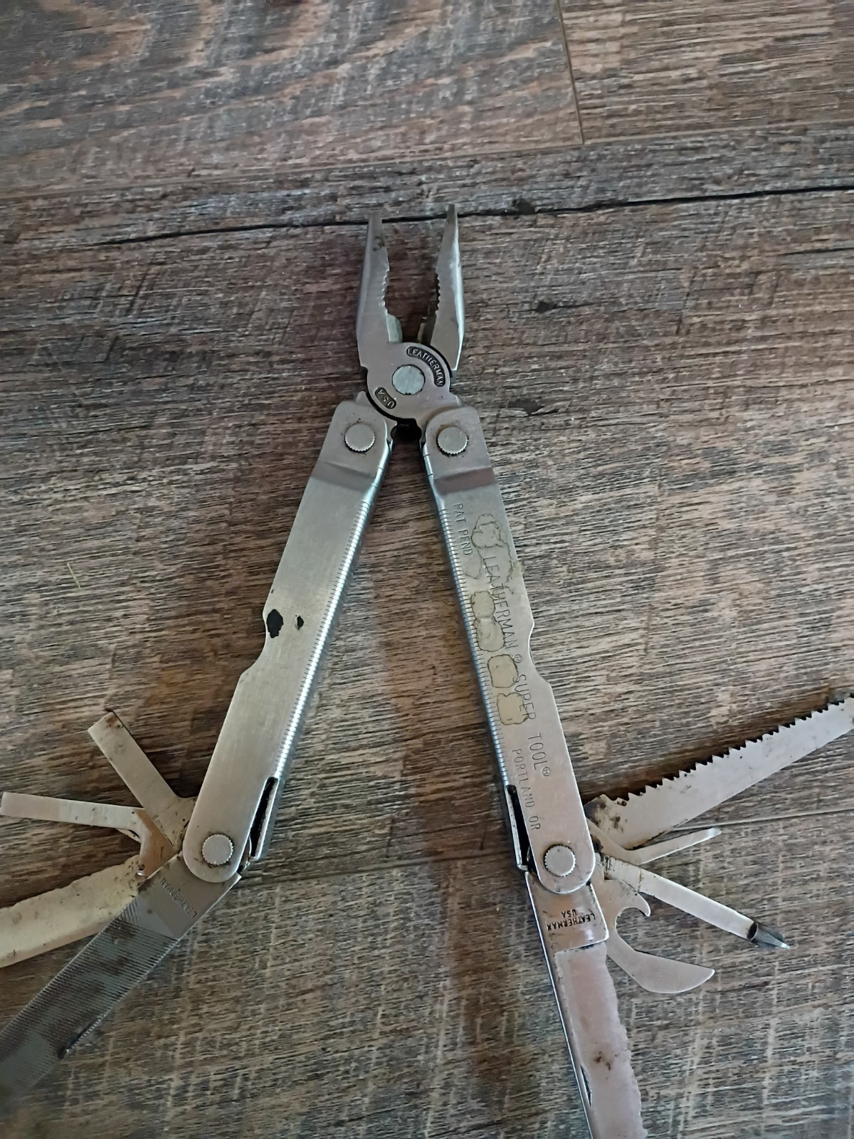 Vintage Leatherman Tool Multi-Tool Stainless Steel Silver Plier Portland OR USA