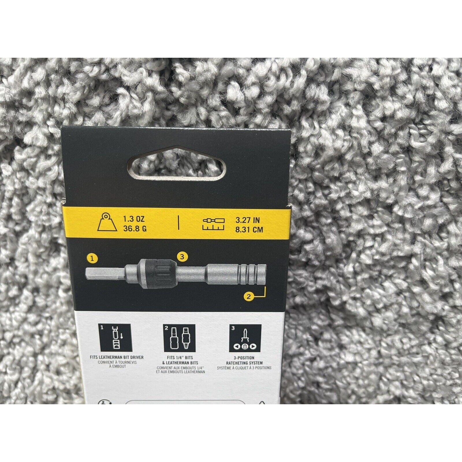 Leatherman Ratchet Driver 1/4 Hex Bit Model 931032 Tools Brand New In Box