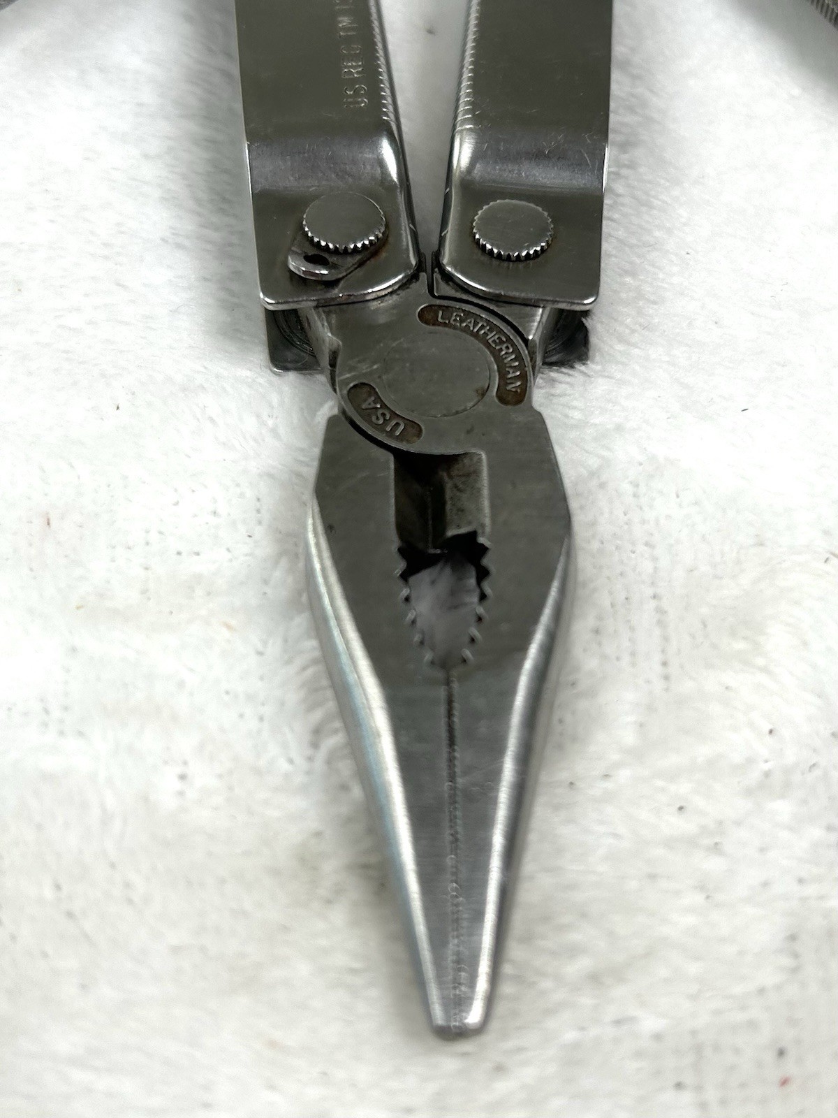 ORIGINAL VINTAGE Leatherman Tool Portland OR US Reg TM 1325473 Multi Tool USA