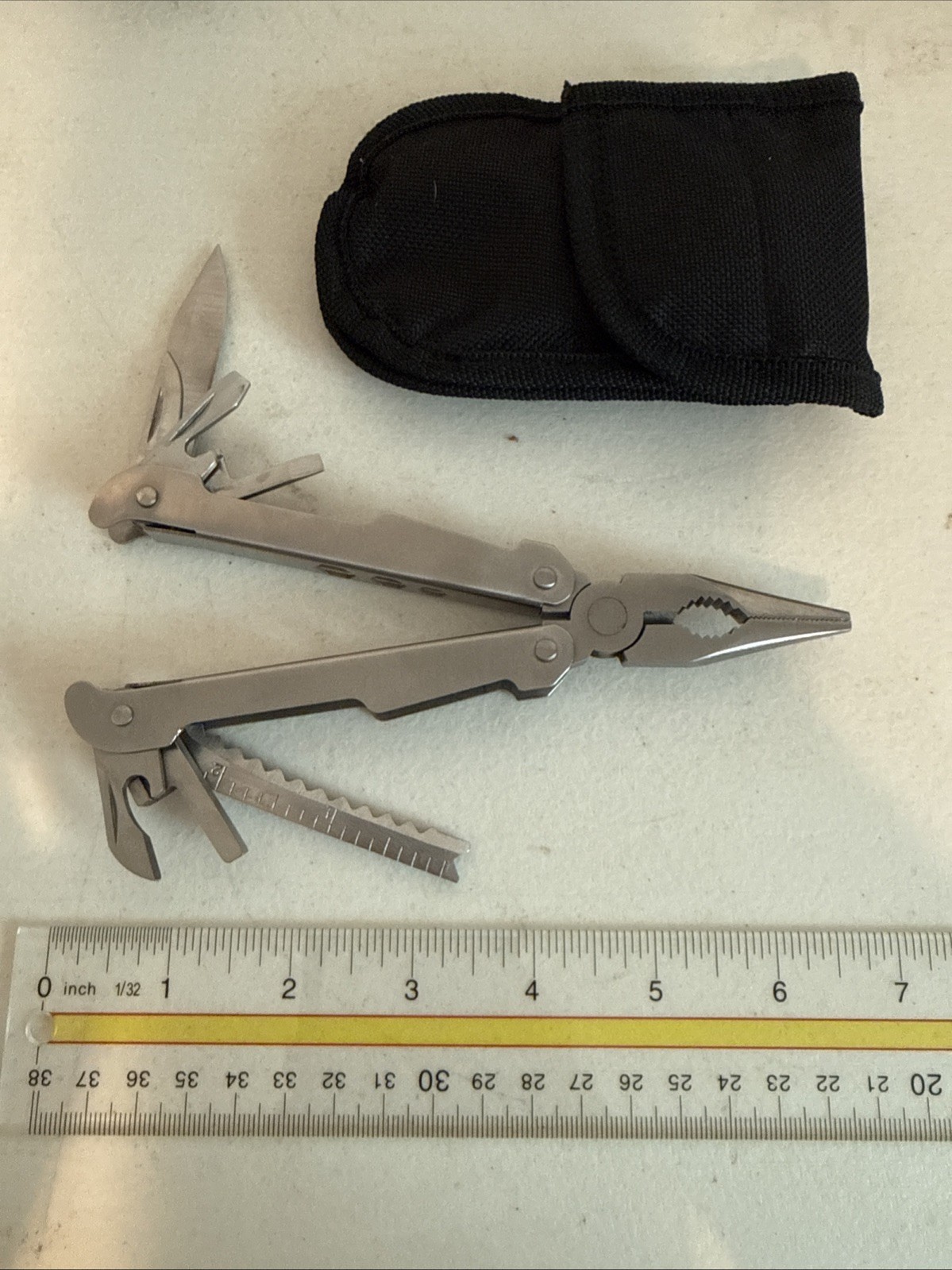 Stainless Steel Multi-Purpose / Survival Tool In Case