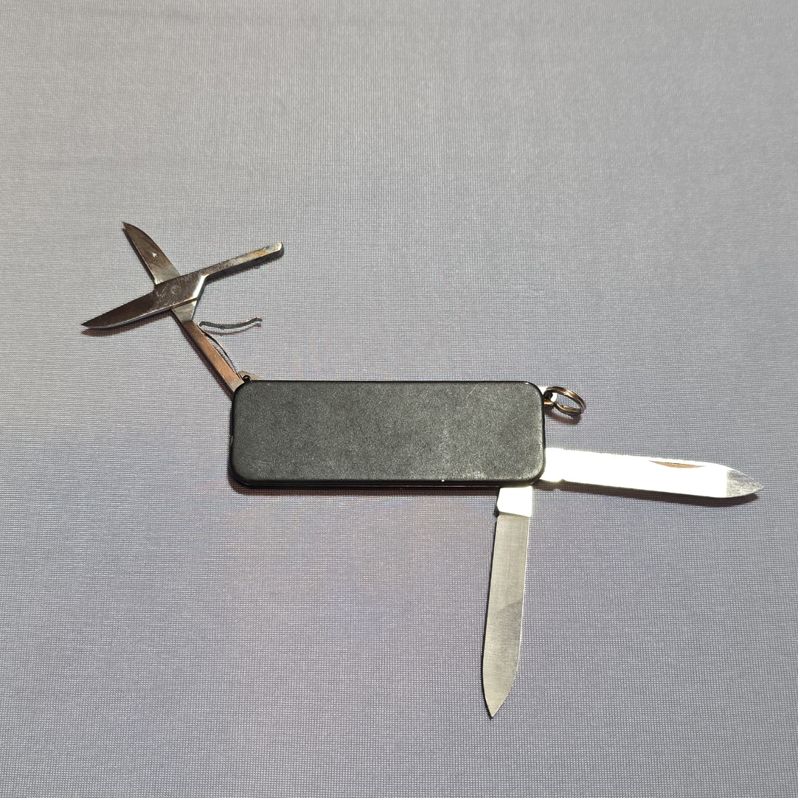 Keebler Multi-Tool Knife, File & Scissors, Black, Stainless Steel, Straight Edge
