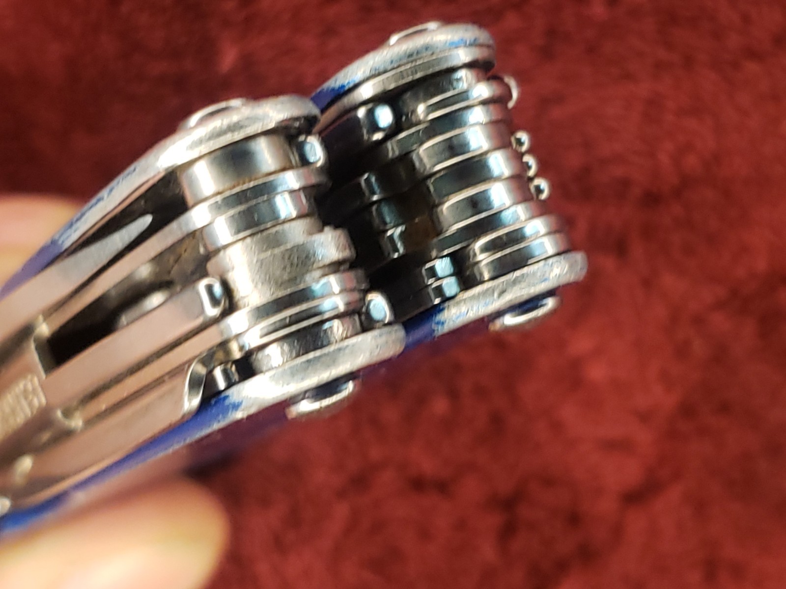 🔪 Leatherman Juice CS4 Multi-Tool Stainless Pliers Multi Tool Blue Read