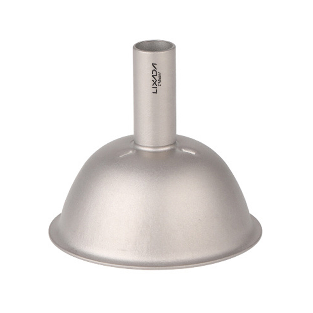 Lixada Titanium Funnel Wine Liquid Filling Funnels for Bottles Flasks Containers
