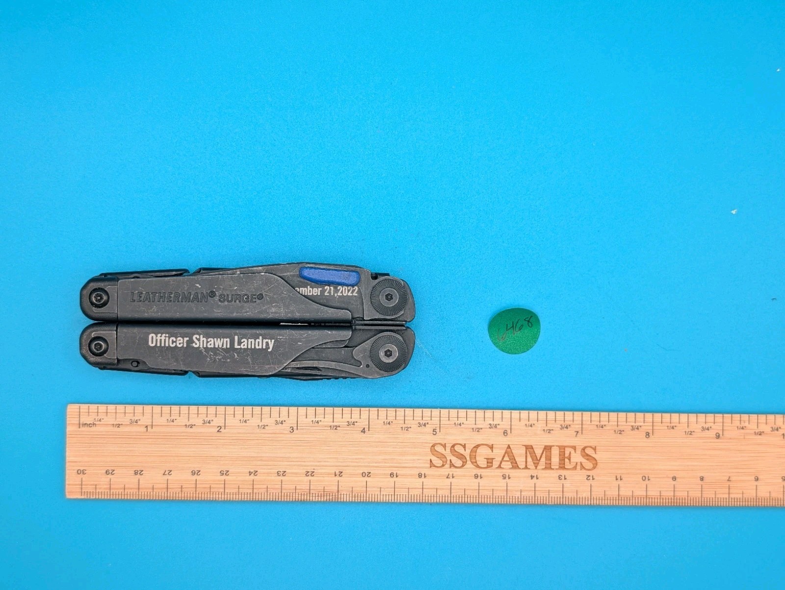 Leatherman Surge Heavy Duty Multi-Tool! GOOD WORKING CONDITION! BLACK OXIDE!