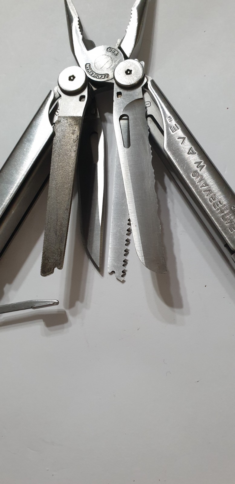 🔥🔥🔥 Leatherman 2000 Wave OG Original Gen1 Leather Sheath Multi Tool Pat Pend