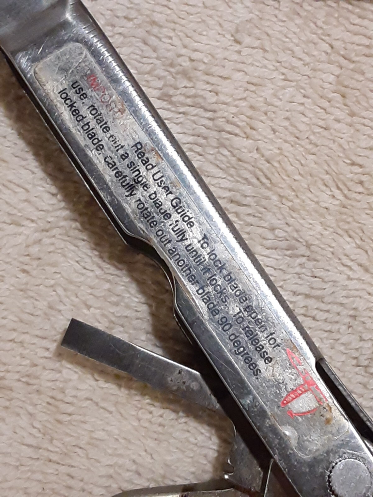 1996 LEATHERMAN SUPER TOOL VINTAGE MULTI-TOOL 0996 SAW PLIERS KNIFE + MORE