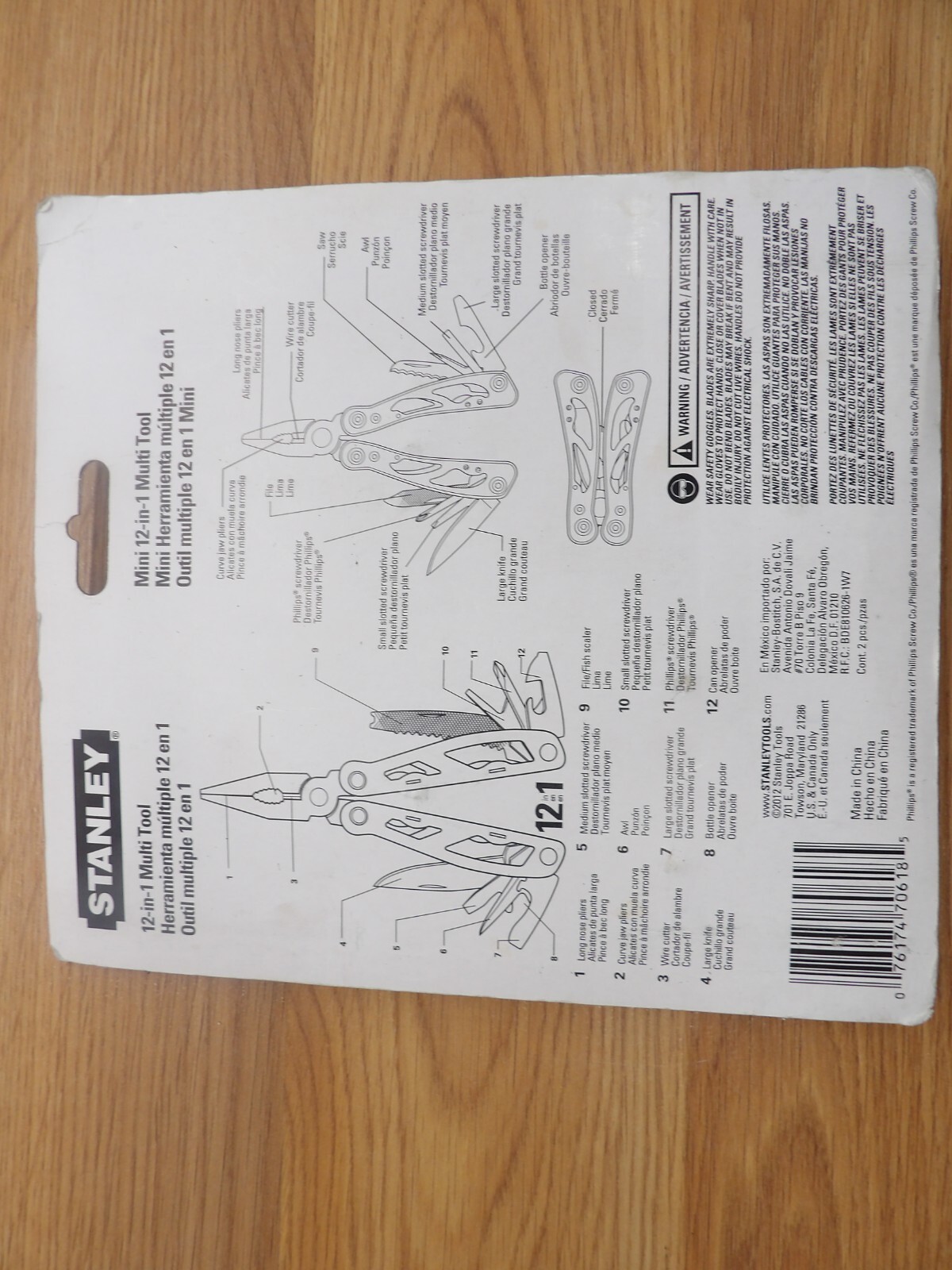 Stanley Multi-Tool Set 12-in-1 Stainless Steel – Multi Tool & Mini Multi Tool