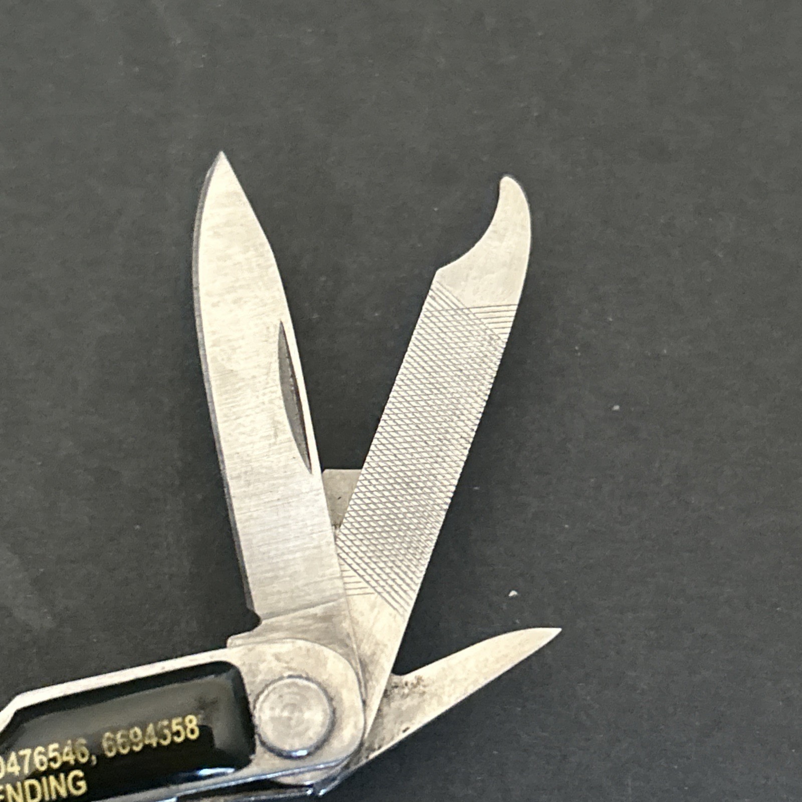 Vintage Sheffield Multi-Tool Knife Pliers-9 Tools Stainless # 12010