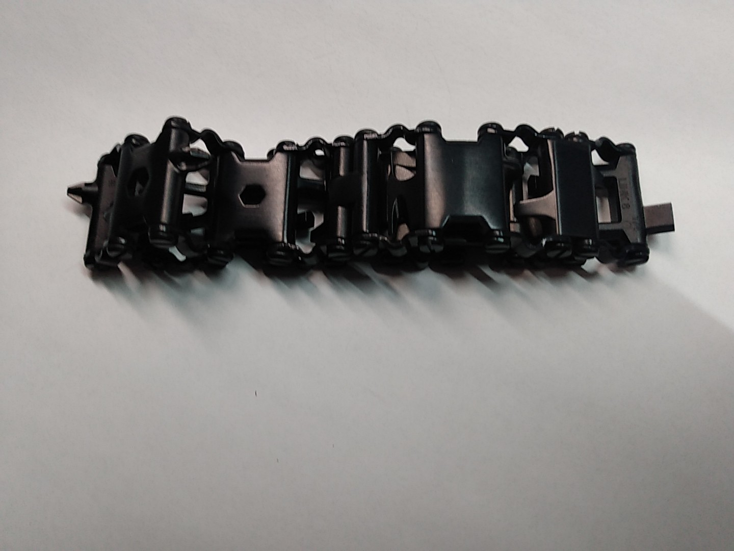 Leatherman Tread STYLE Stainless Steel Multitool Bracelet Black