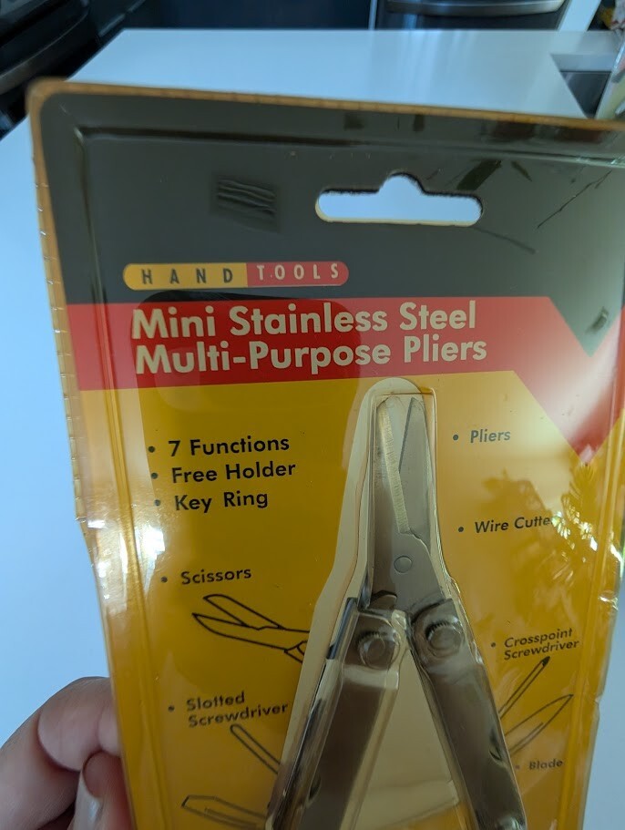 Mini Stainless Steel Multi-purpose Pliers Knife Scissors Wire cutter Bottle open